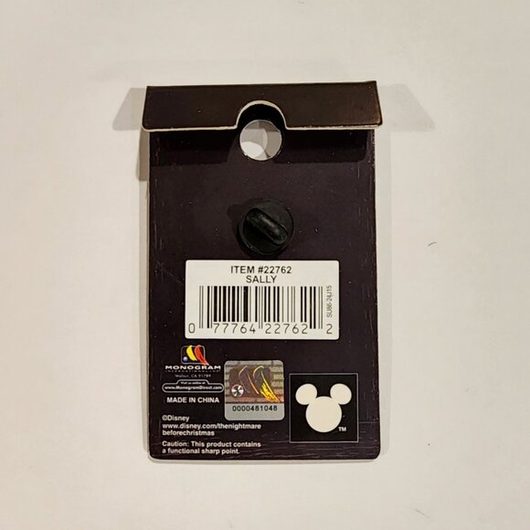 Disney Monogram Nightmare Before Christmas Sally Stitches Enamel Pin NEW - Picture 7 of 10